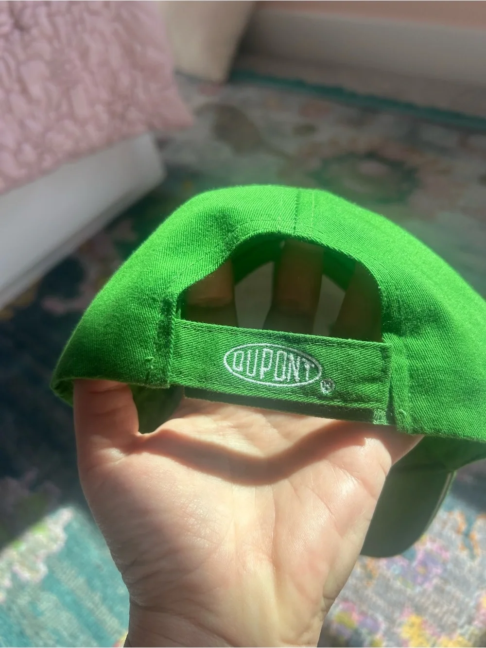 DuPont Pioneer Green Baseball Cap with White Logo